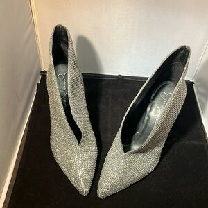 Jessica Simpson bling bling short booties